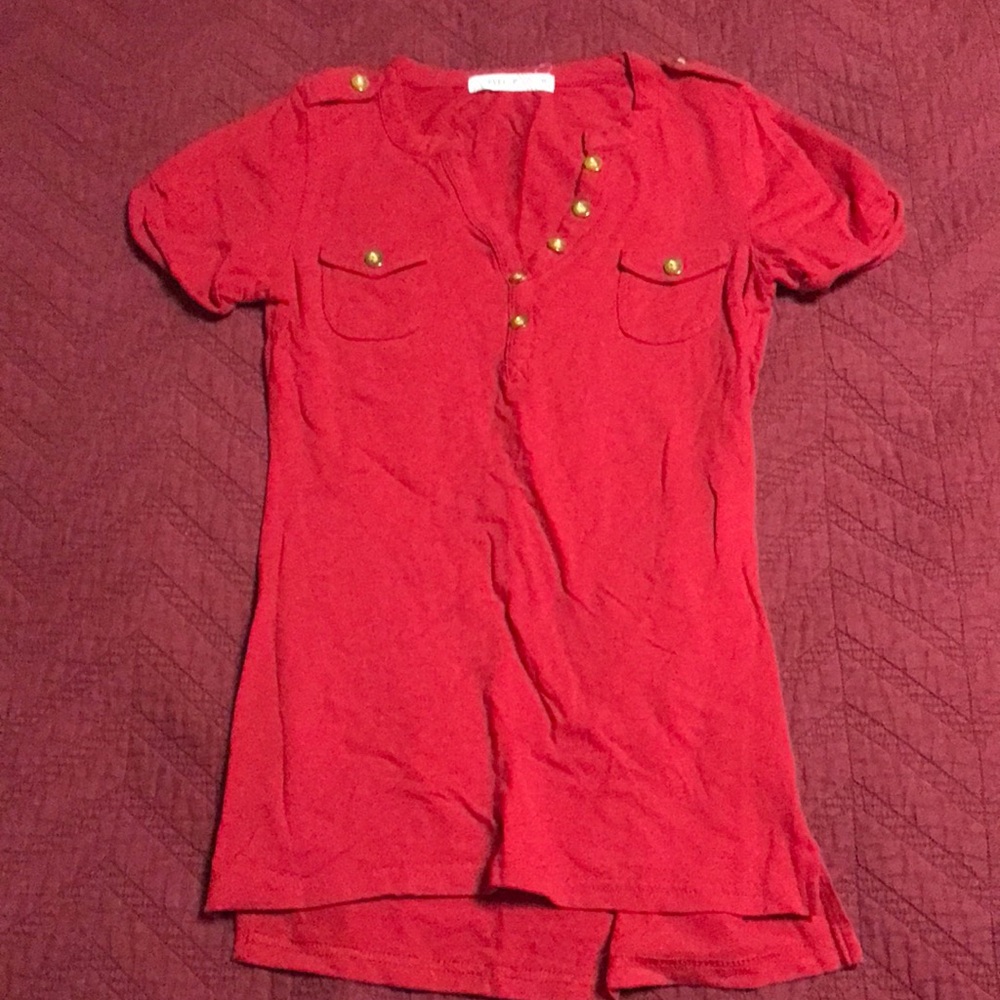 Level up red and good shirt